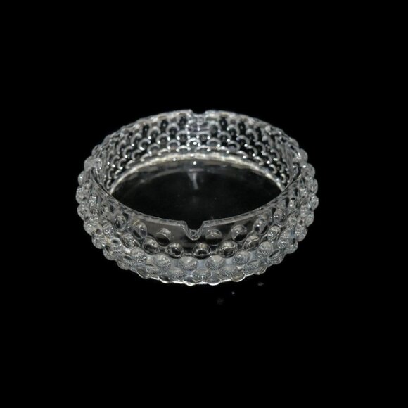 Vintage Fostoria American Clear Glass Ashtray - Picture 1 of 6